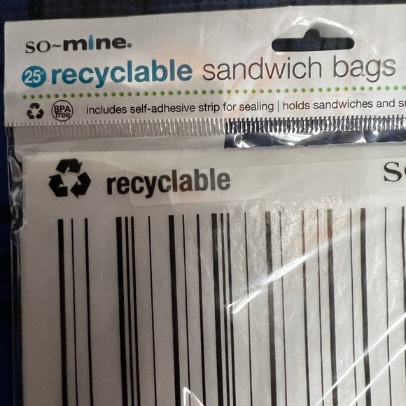 NWT-25 Reusables Sandwich Bags - Picture 2 of 4